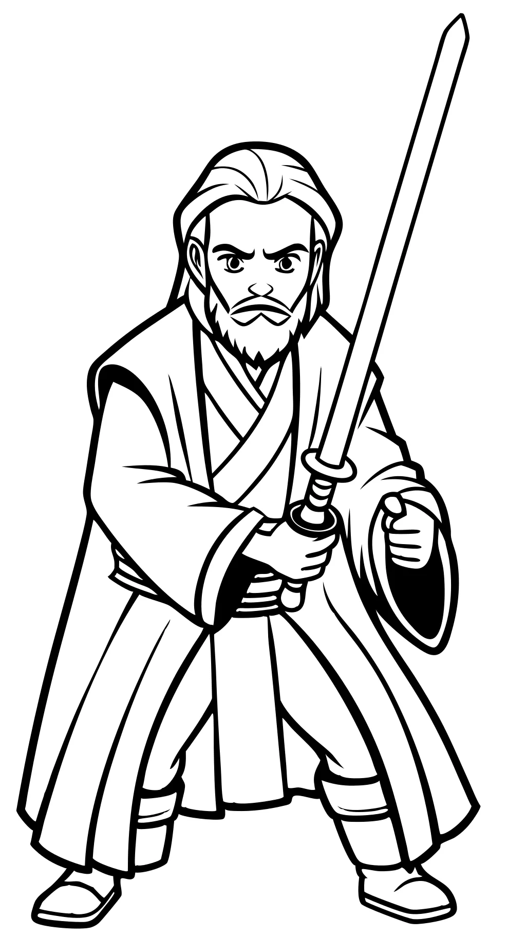 star wars coloring pages obi wan